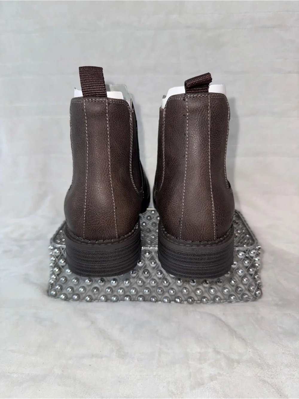 Dockers 10 Men's Dark Brown Chelsea Dress Casual Work Boots